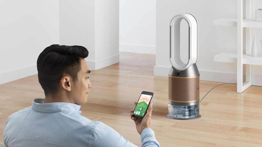 termoventilatore purificatore dyson purifier hotcool hp2 de-nox biancooro