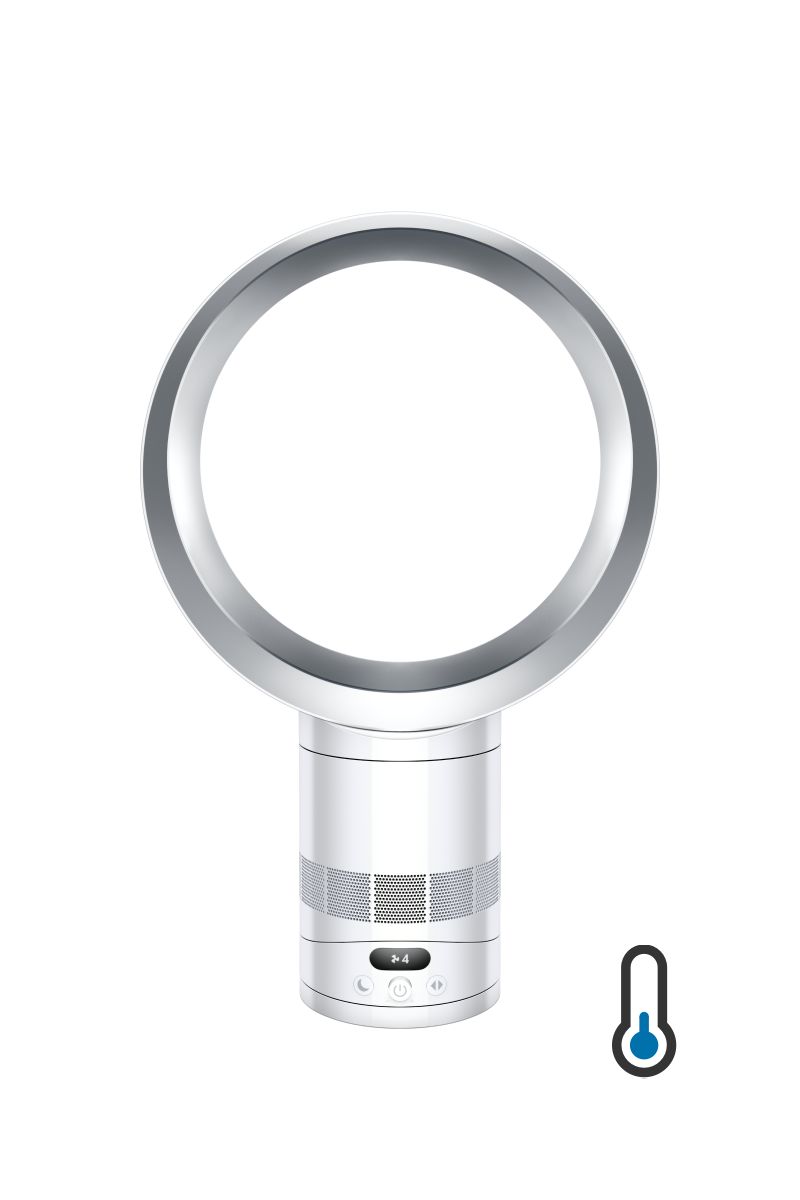 ventilatore da tavolo dyson cool cf1 biancoargento