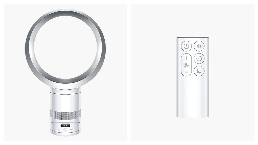 ventilatore da tavolo dyson cool cf1 biancoargento