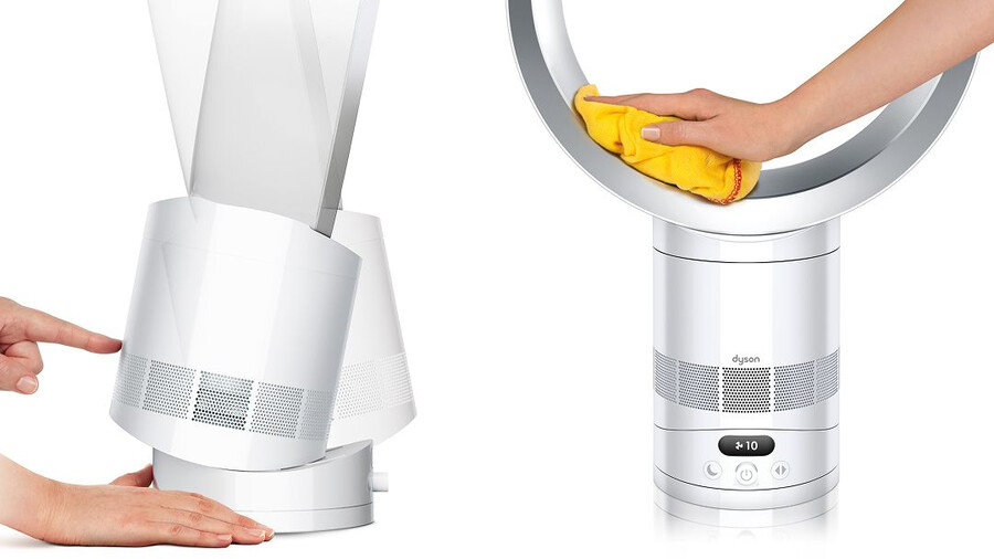 ventilatore da tavolo dyson cool cf1 biancoargento