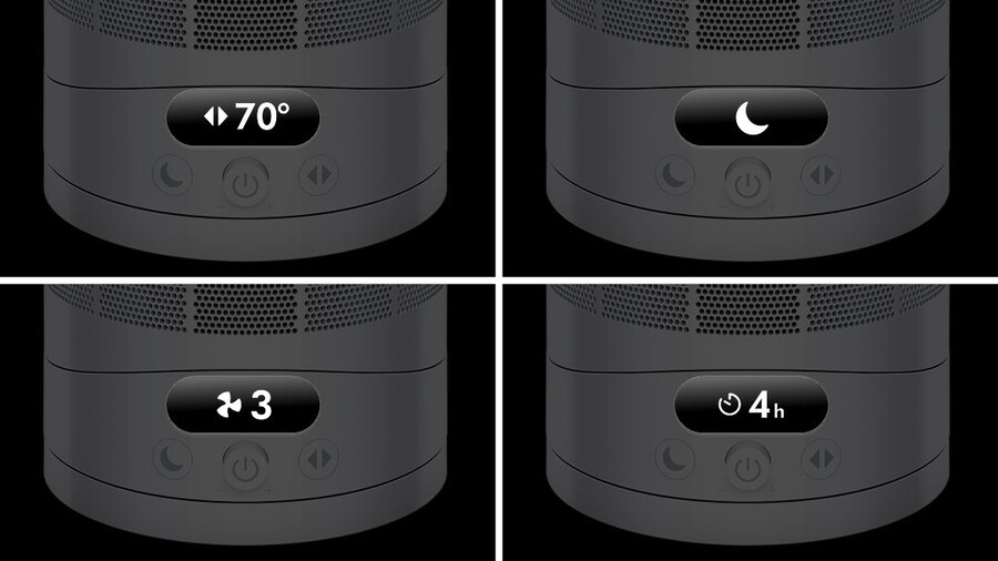 ventilatore da tavolo dyson cool cf1 biancoargento