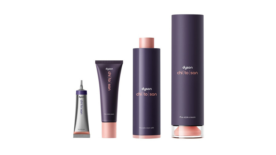crema pre-styling dyson chitosan da ricci a crespi – mini da viaggio ricca e condizionante